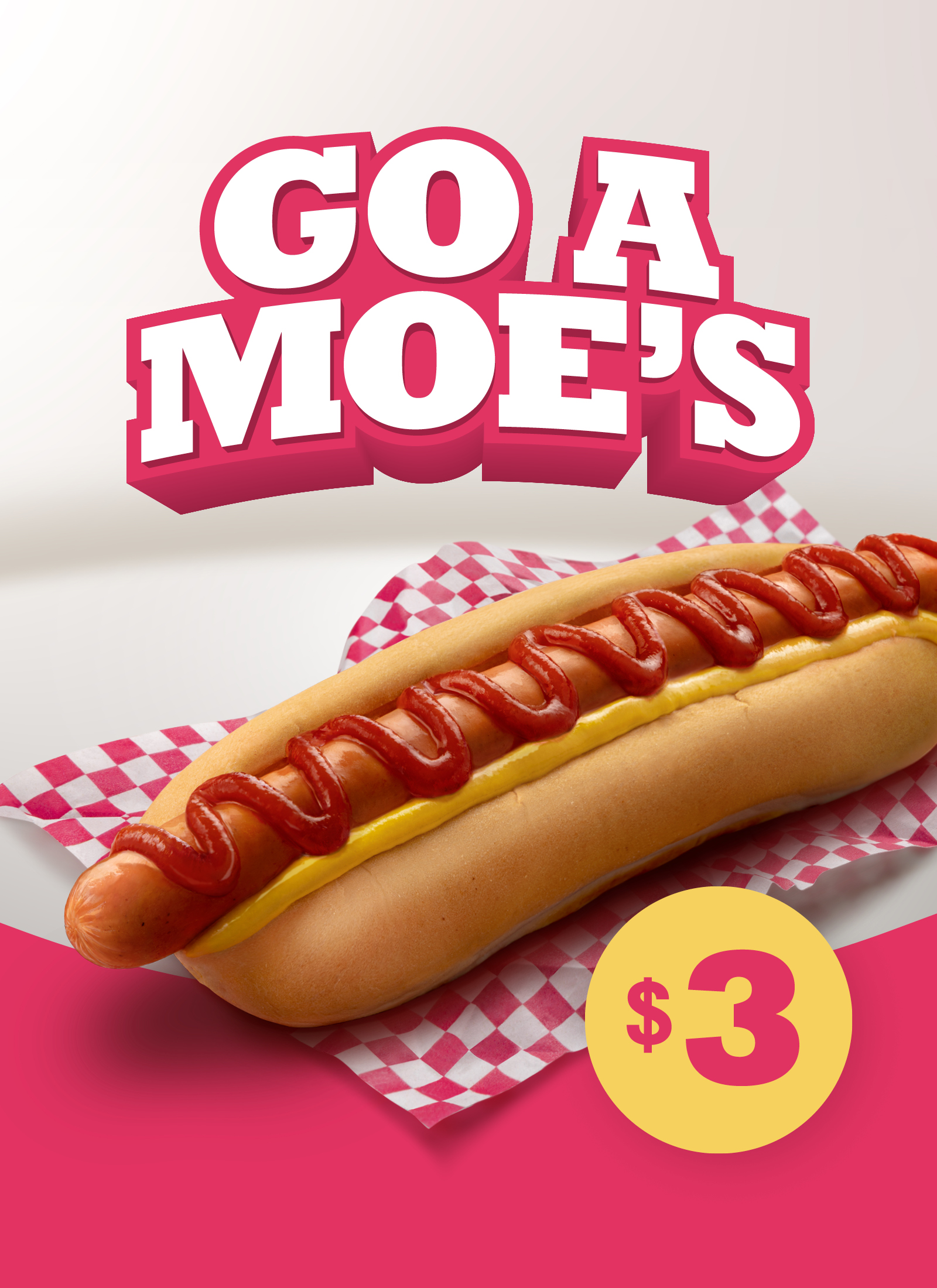 Moes - $3 Traditional Dog