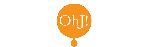 OhJ! Fresh Orange Juice Logo