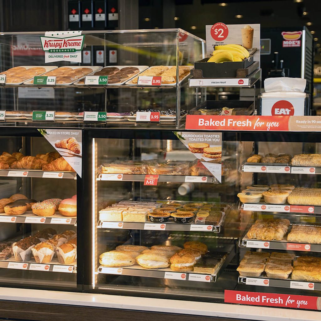 EAT - Freshly baked goods at OTR convenience stores