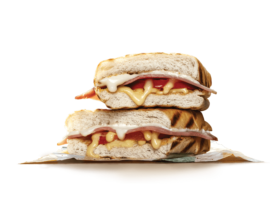Subway - Sides - Ham & Cheese Tomato Jaffle