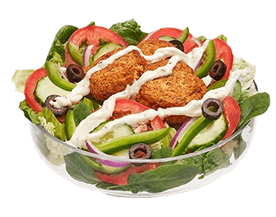 Subway - Smashed Falafel with Tzatziki Salad