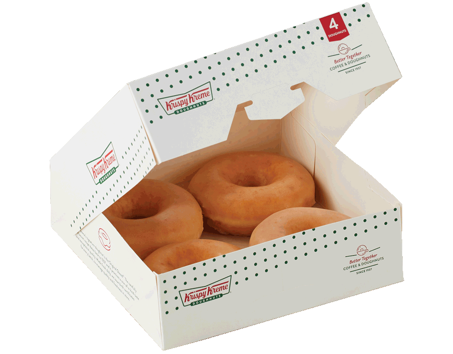 Krispy Kreme - Original Glazed 4 pack