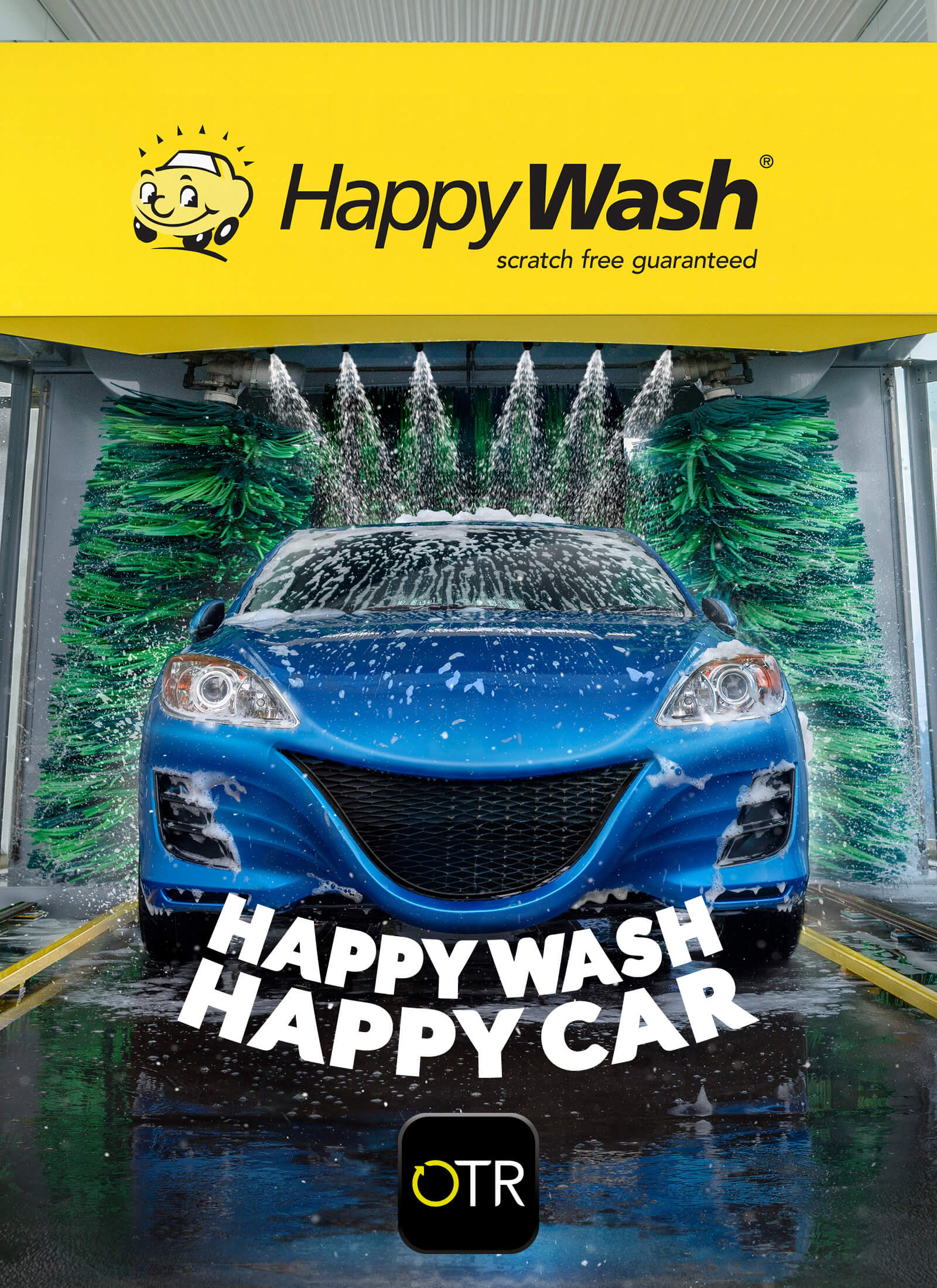 HappyWash - Available only at OTR