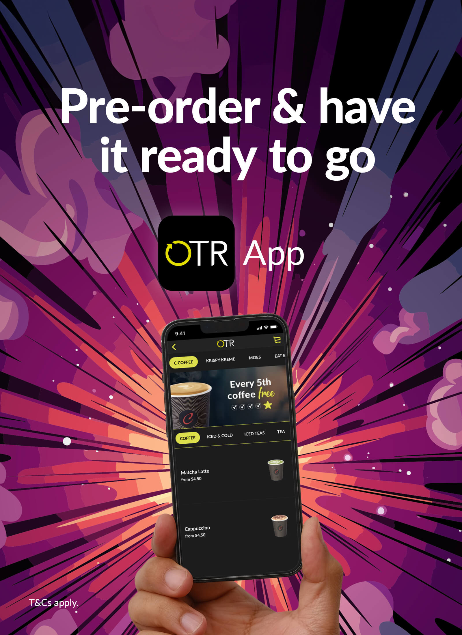 OTR App - Pre-order & have it ready to go