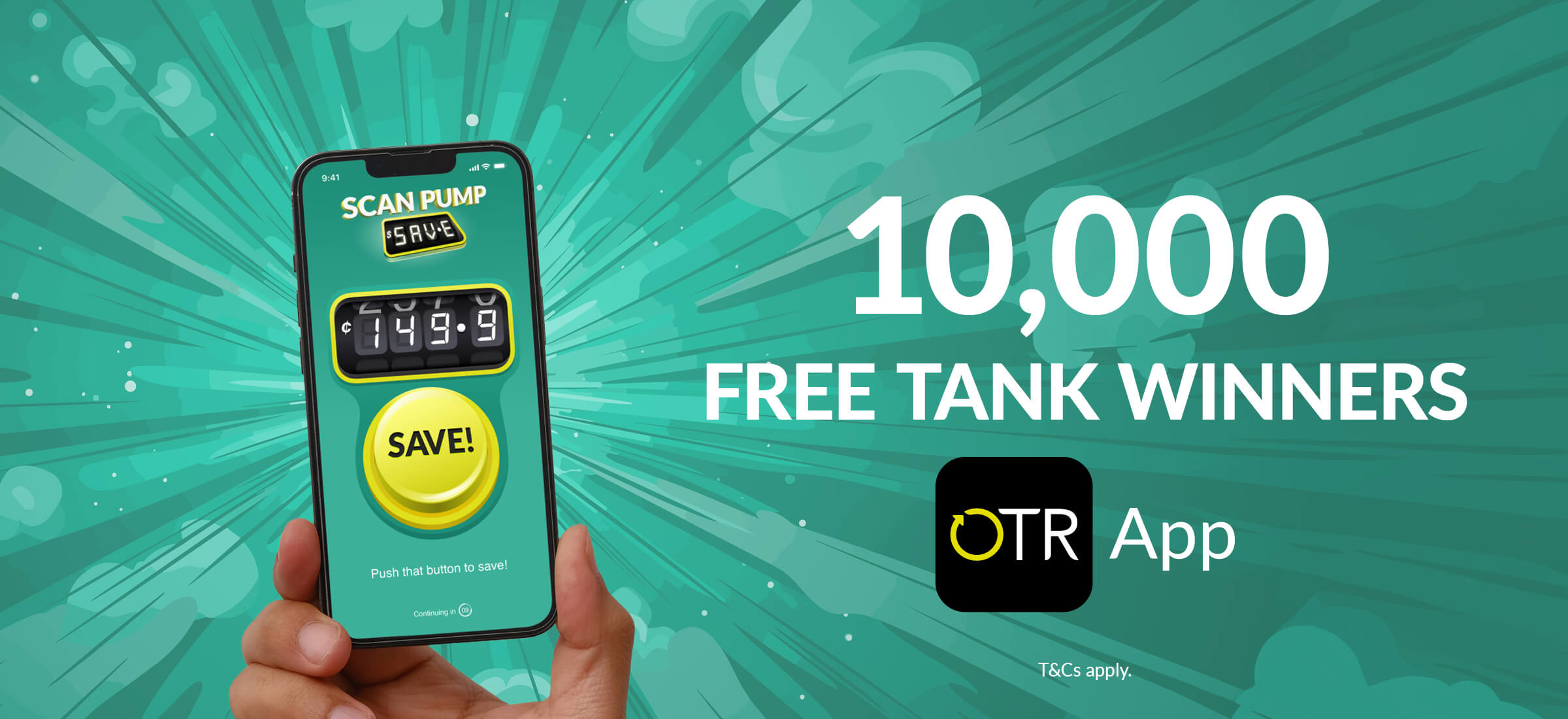 OTR App - 10,000 Free Tank Winners