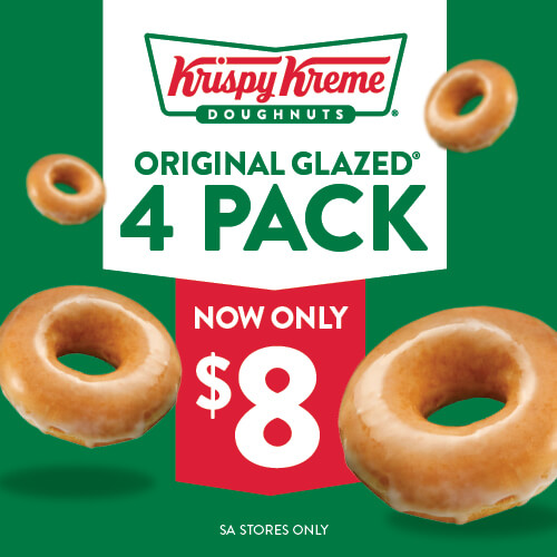 Krispy Kreme Original Glazed 4 Pack $8